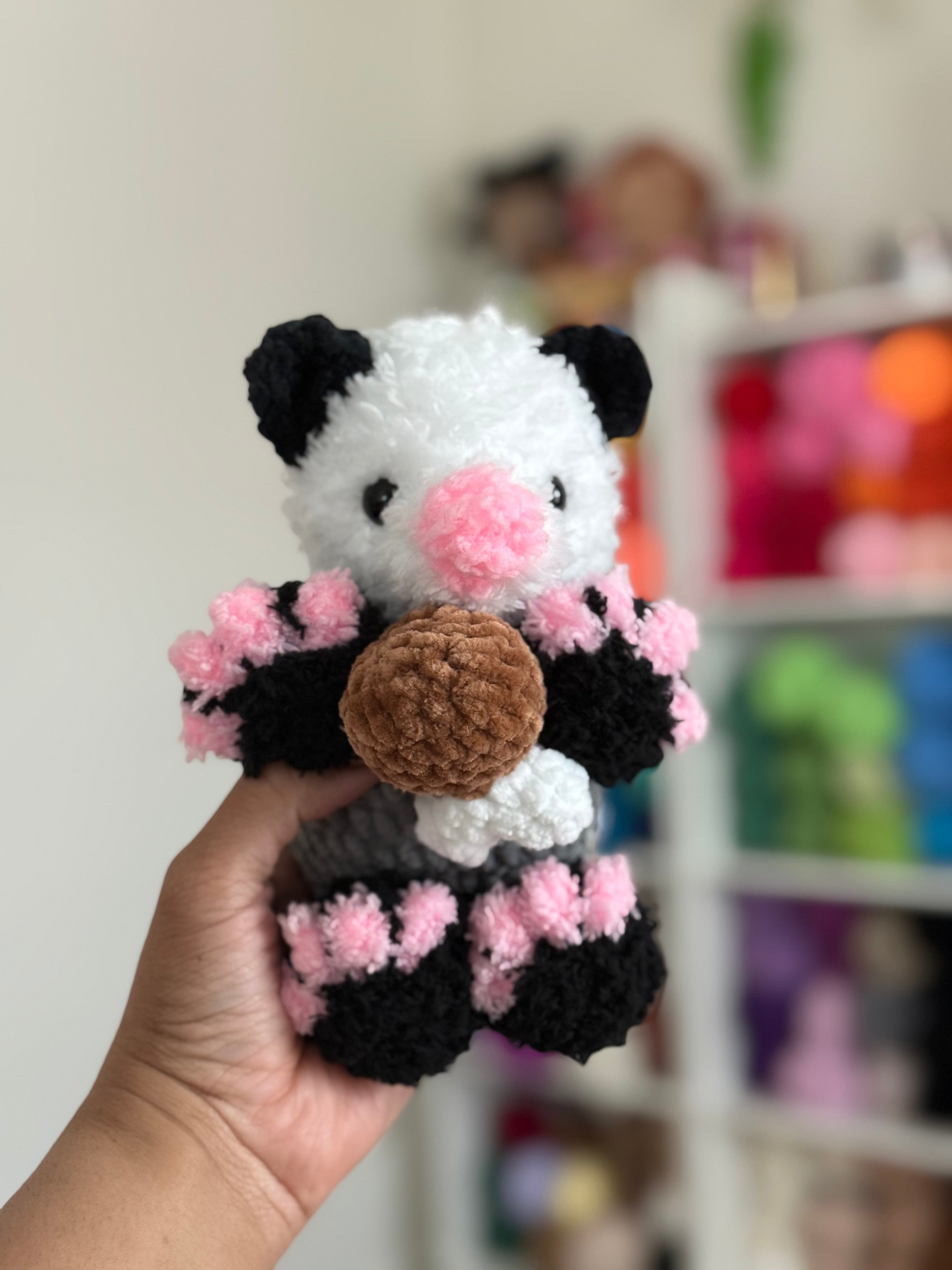 READY TO SHIP Fuzzy Opossum