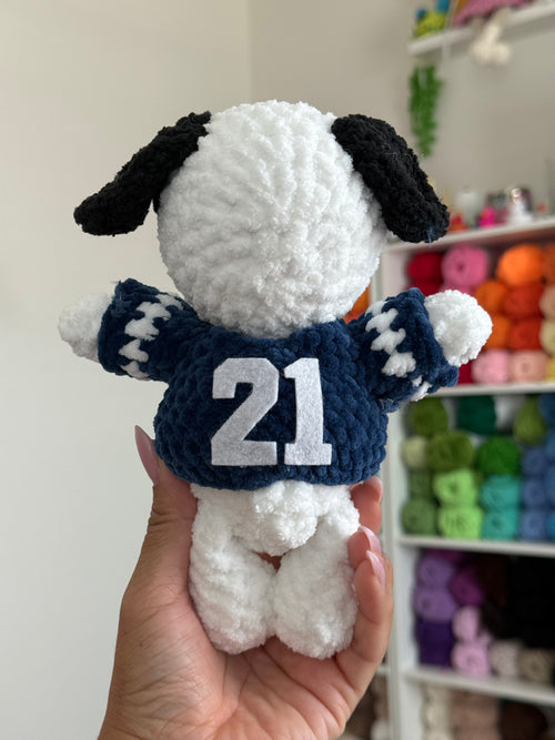 MADE TO ORDER - Football Player Plushie