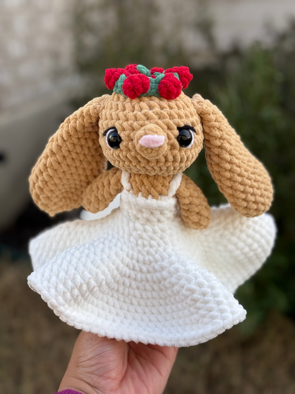 Ready to Ship- Bunny Bride and Groom Set