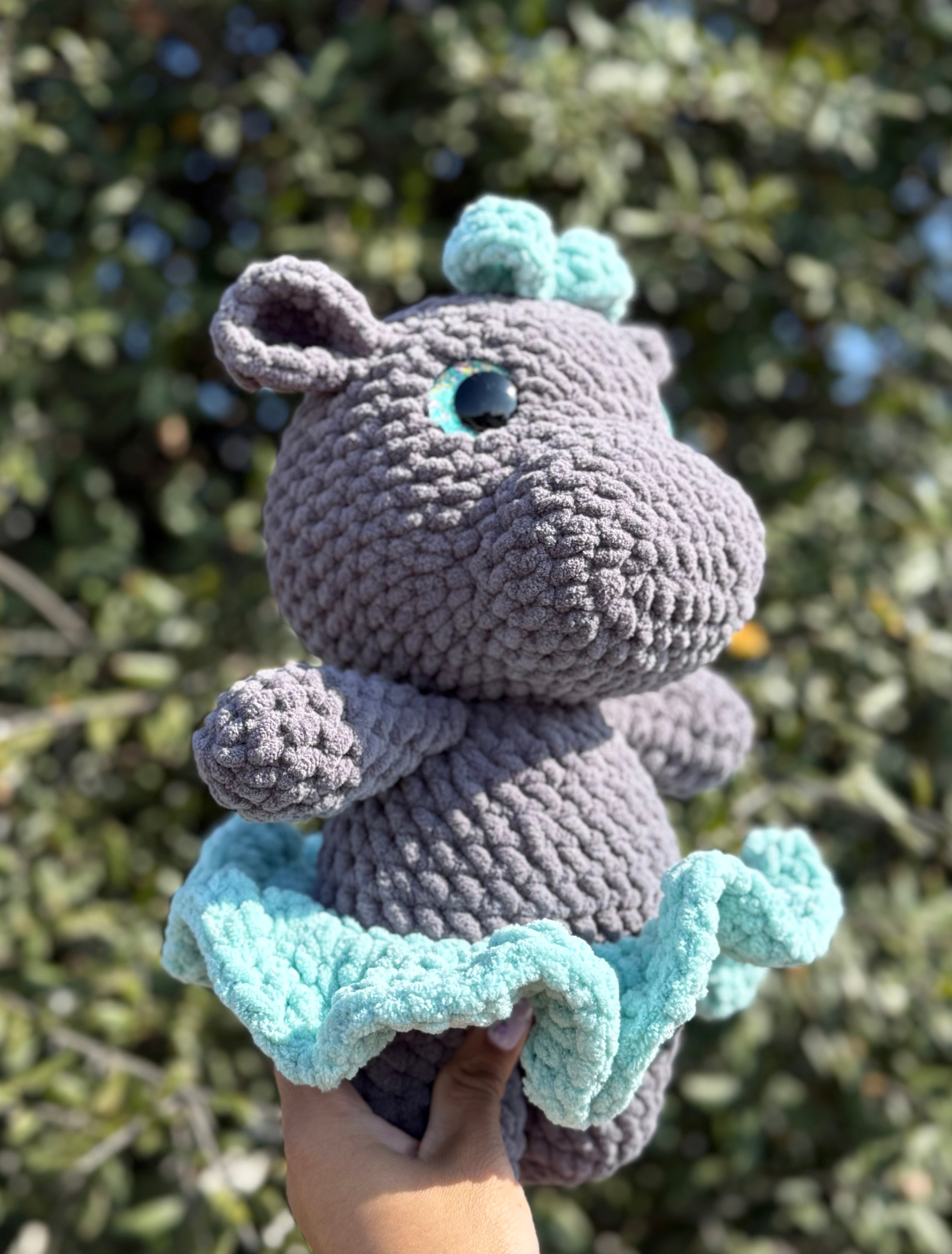 Ready to ship - Ballerina Hippo