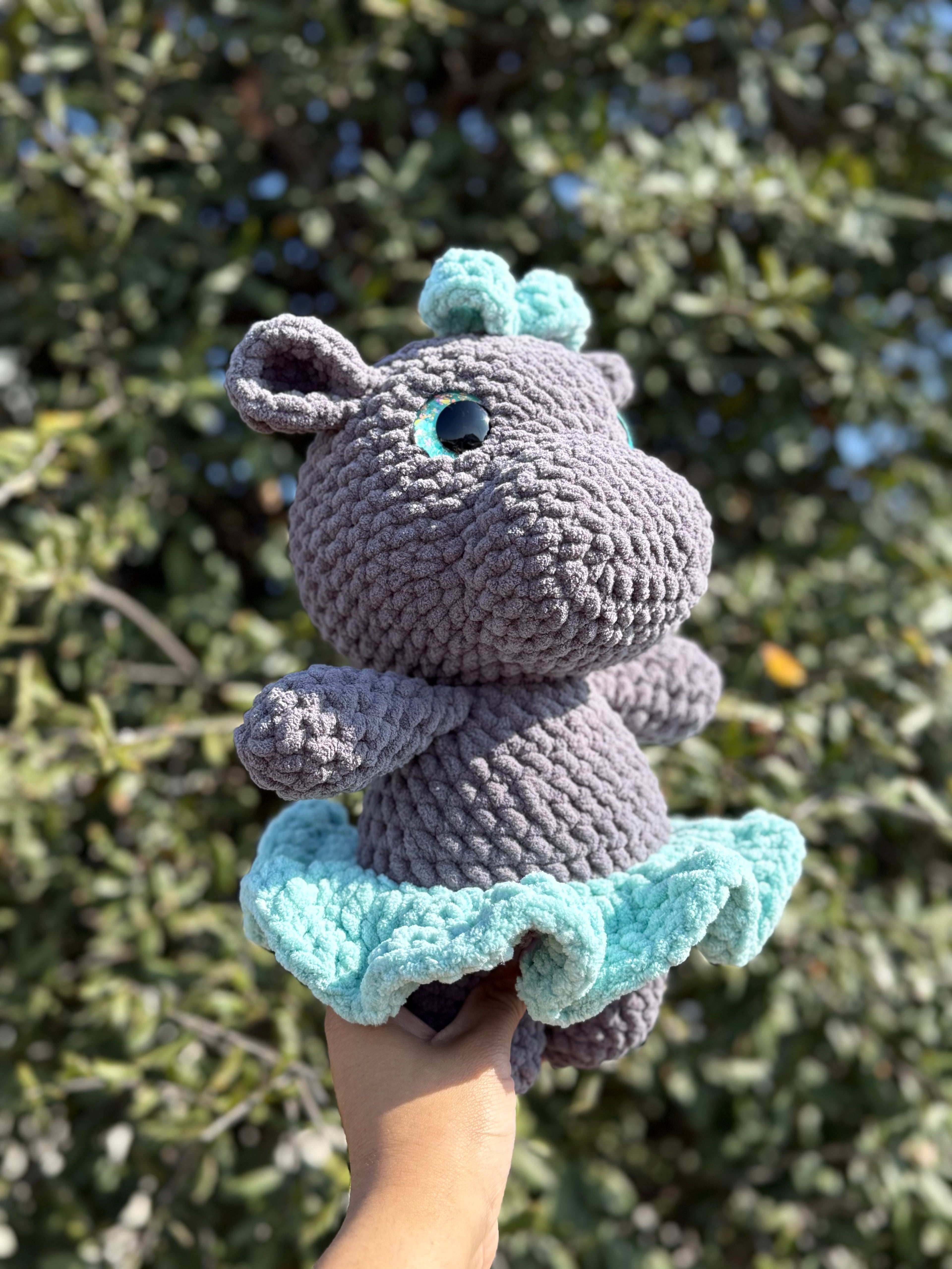 Ready to ship - Ballerina Hippo