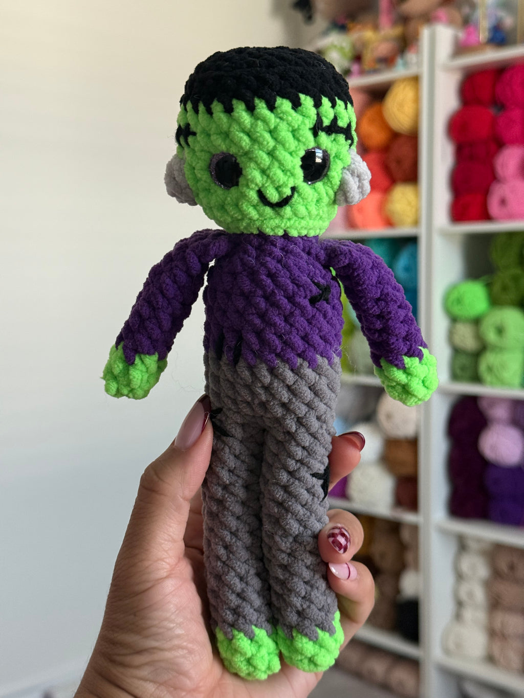READY TO SHIP Frankenstein Doll