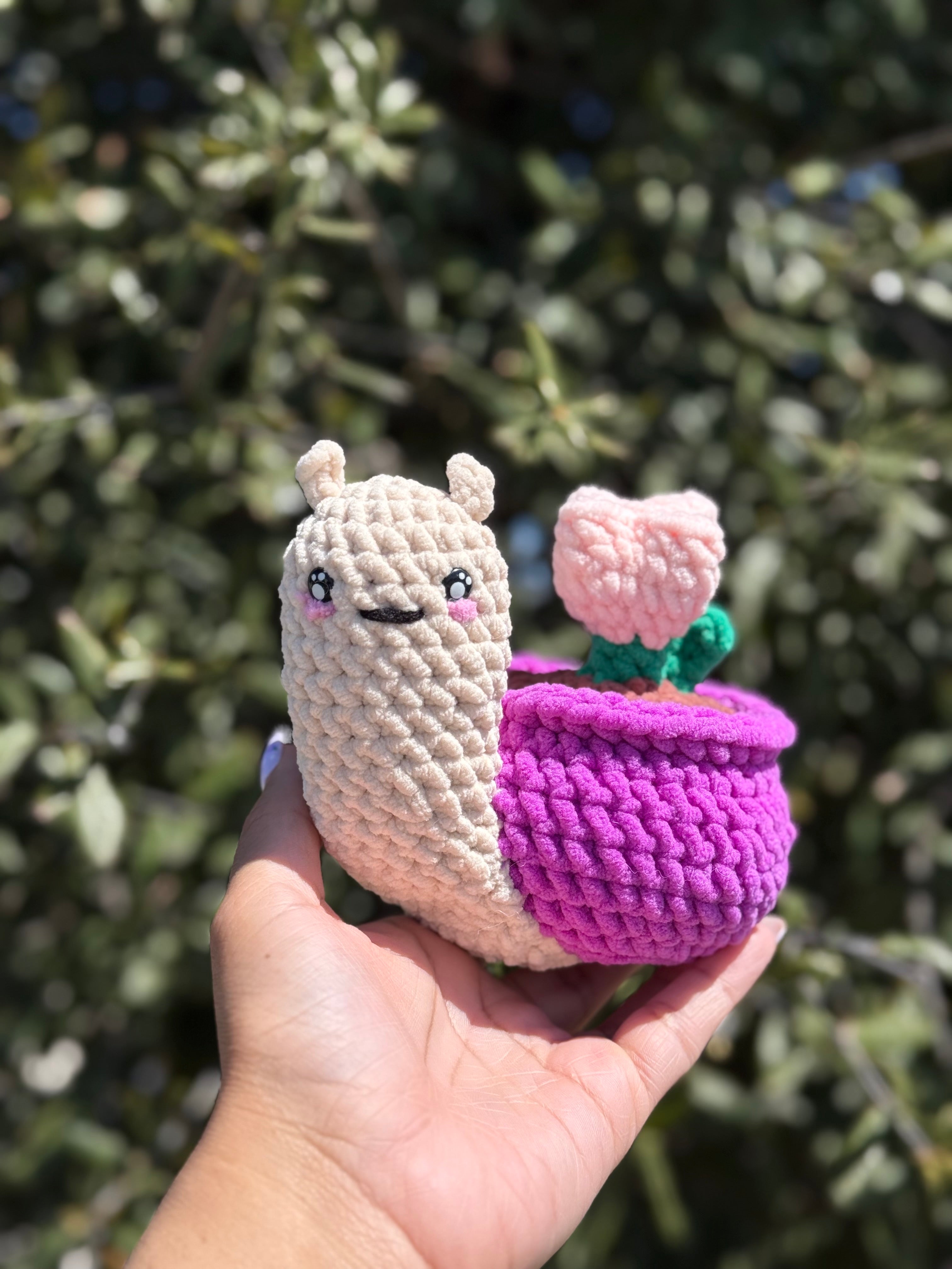 Ready to Ship - Snails with Tulip