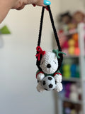 MADE TO ORDER - Soccer Player Car Charm