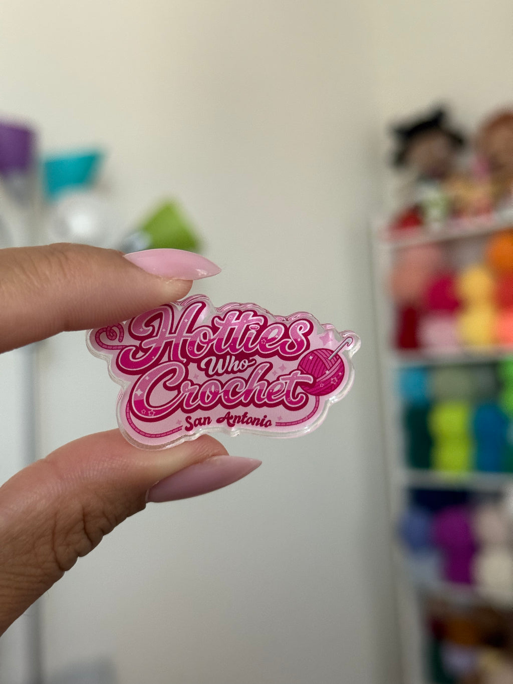 Hotties Acrylic Magnet
