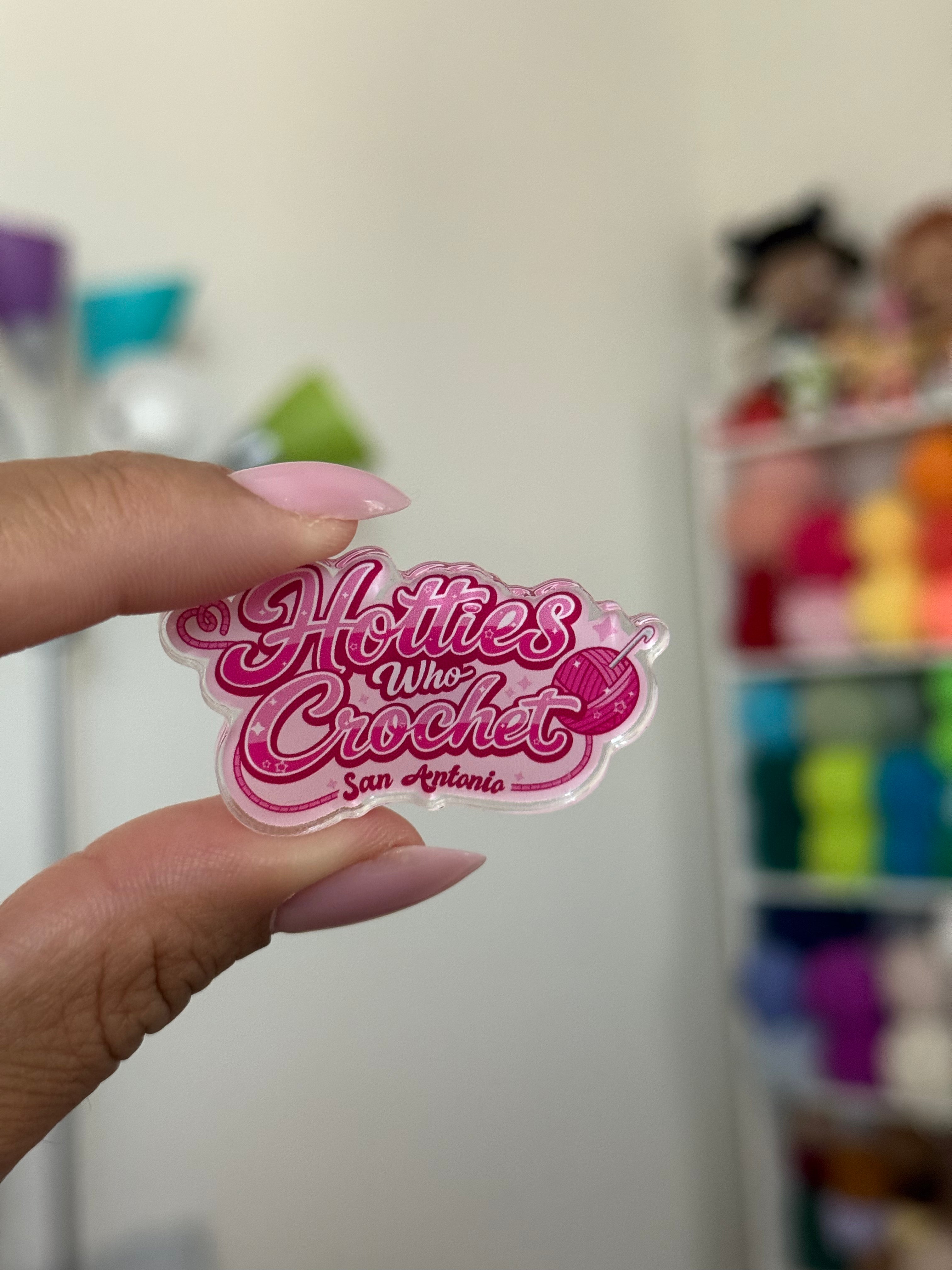 Hotties Acrylic Magnet
